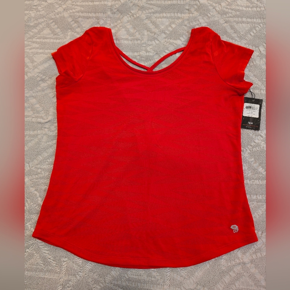 Mountain Hardwear Breeze VNT Short Sleeve T, Large, NWT